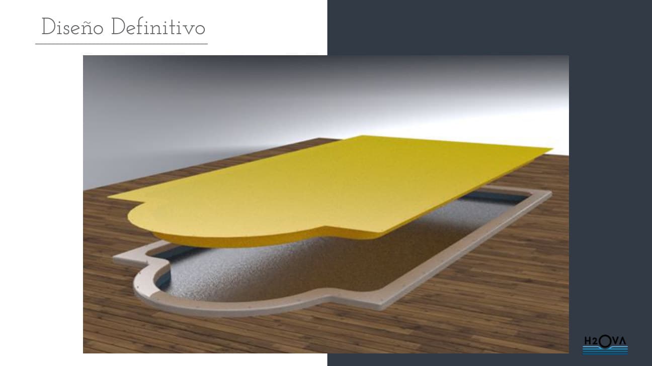 Diseño definitivo de cubierta H2OVA